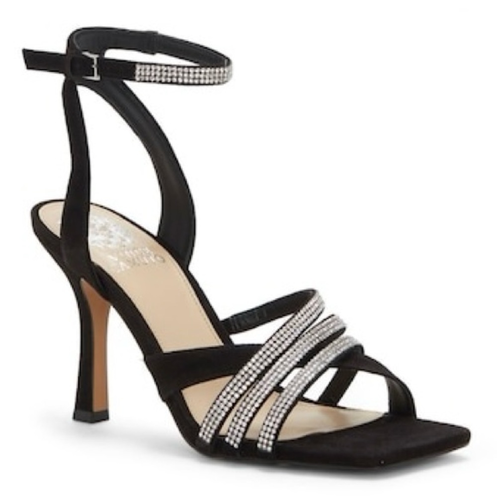 NEW IN BOX: Vince Camuto Brevern Sandal in Black | US 6.5